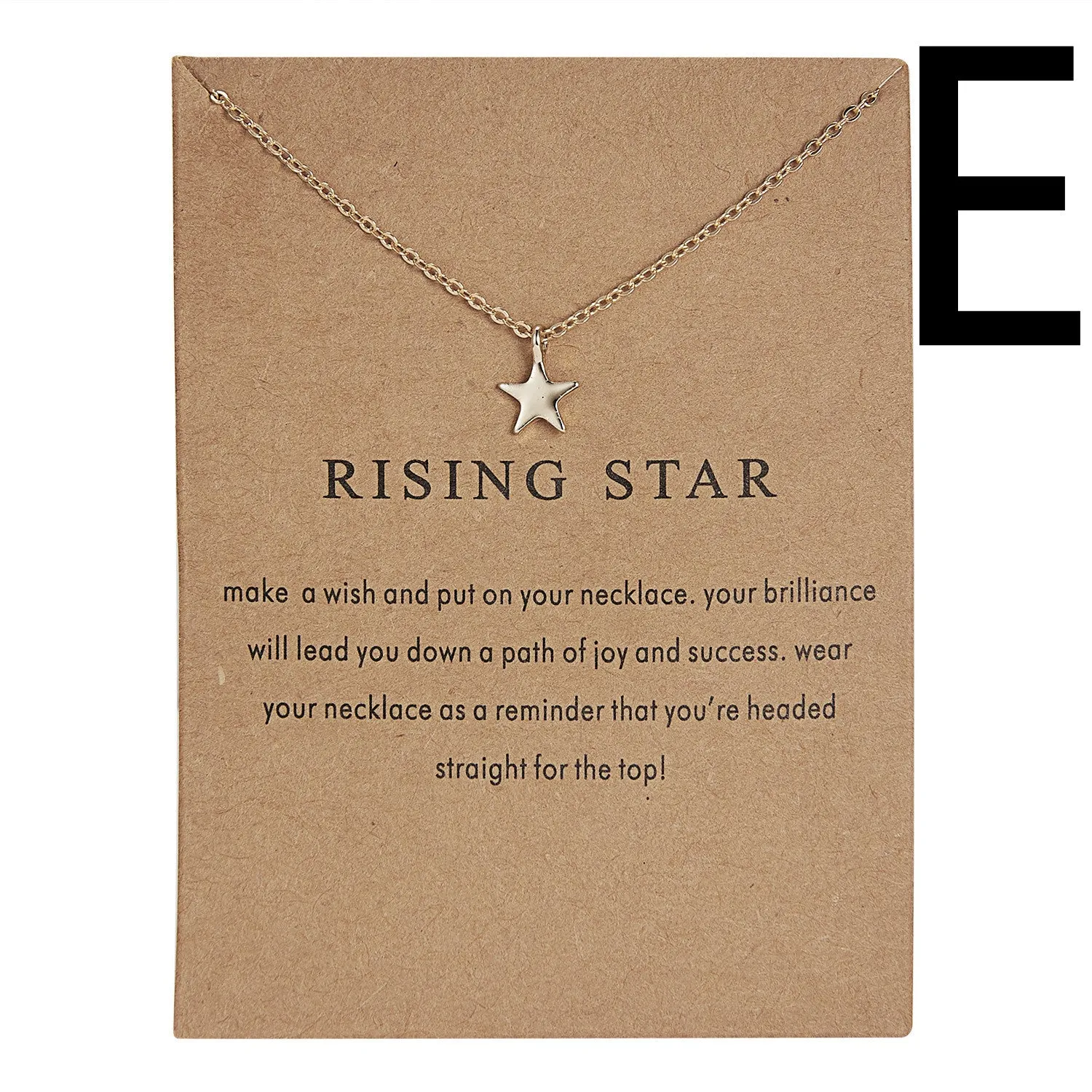 Paper Card Love Heart Alloy Necklace Clavicle Chain