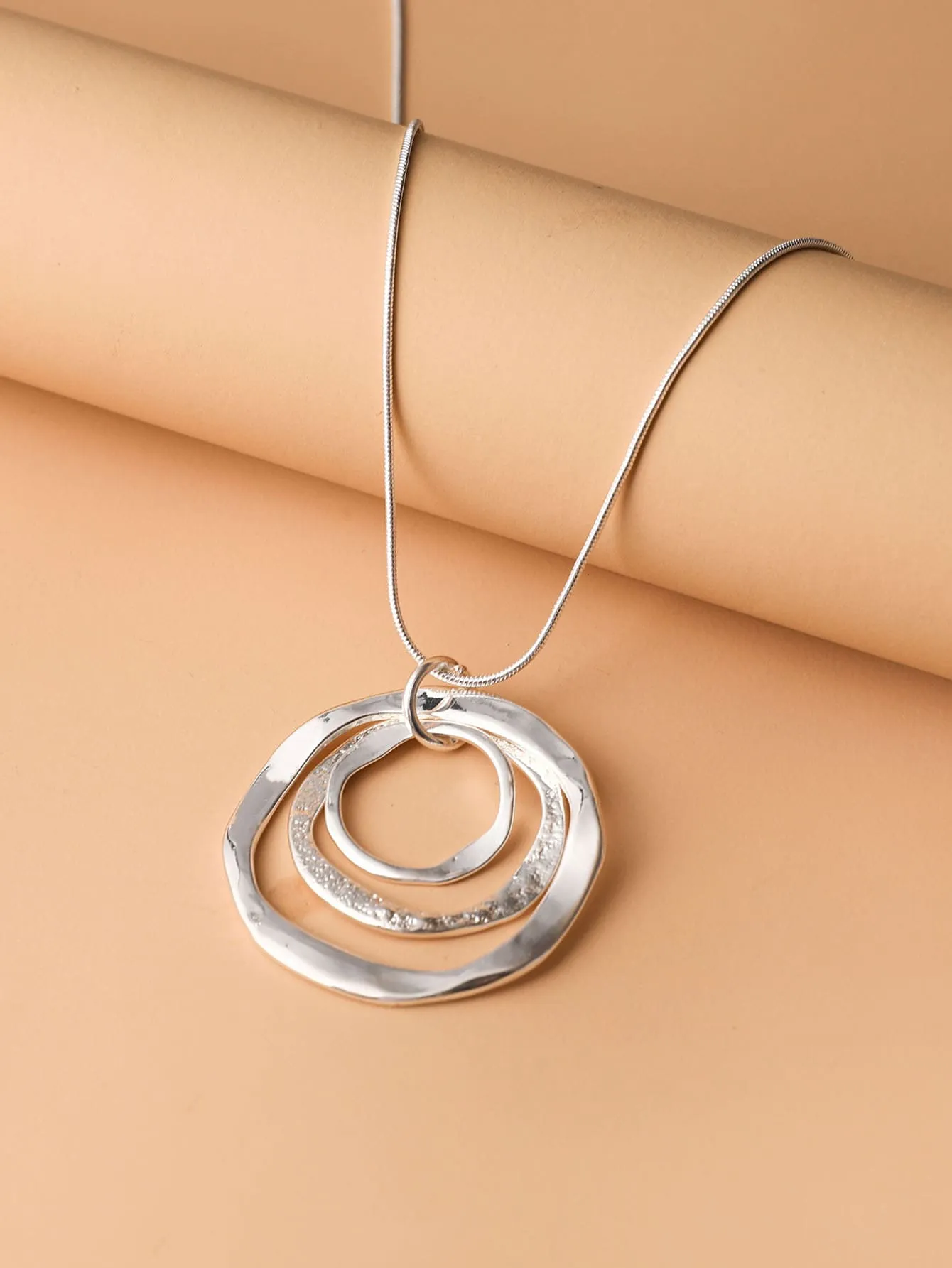 Ring Charm Necklace Jewelry for Women Gift for Her Necklace Accessories