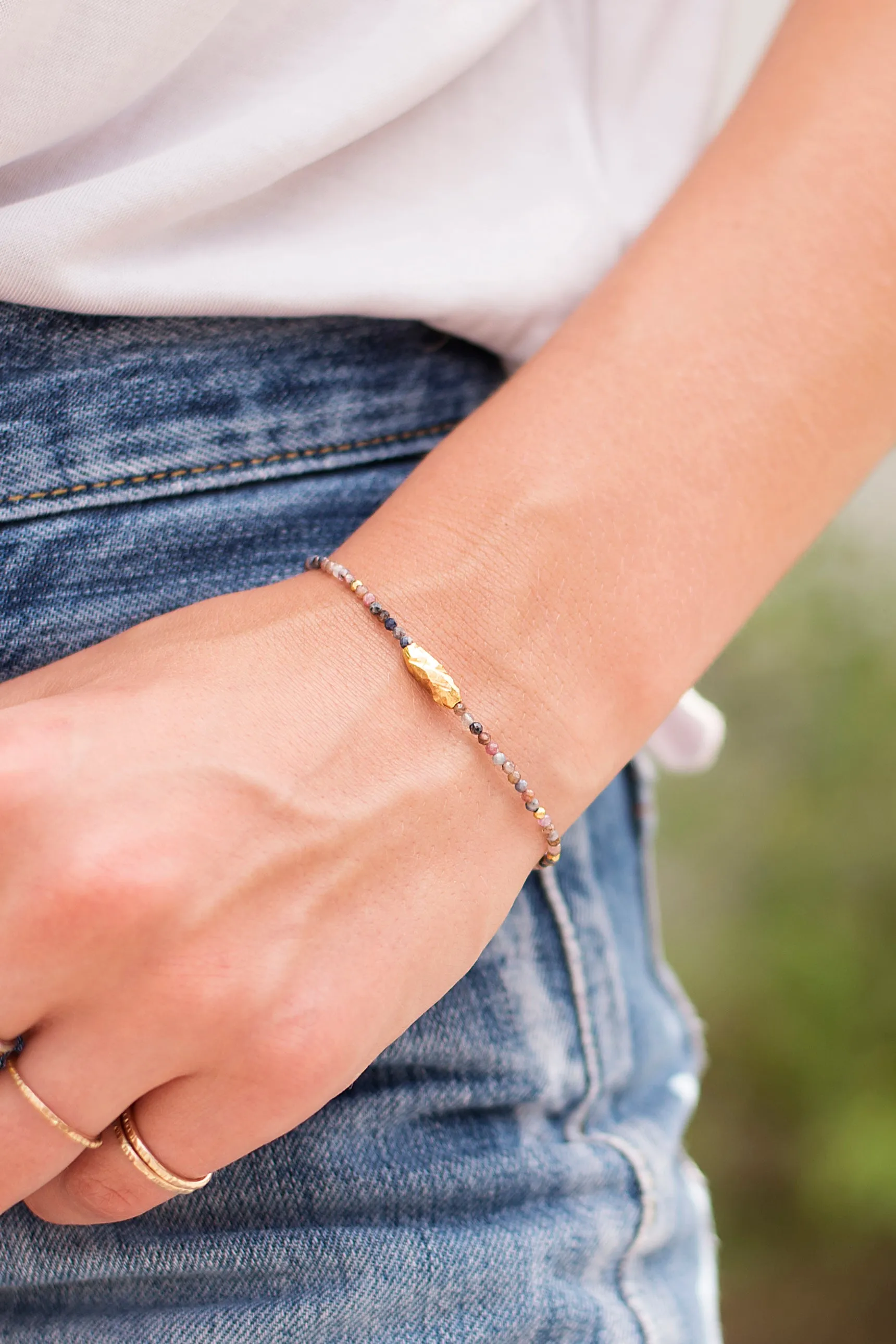 Ruby Sapphire Bracelet