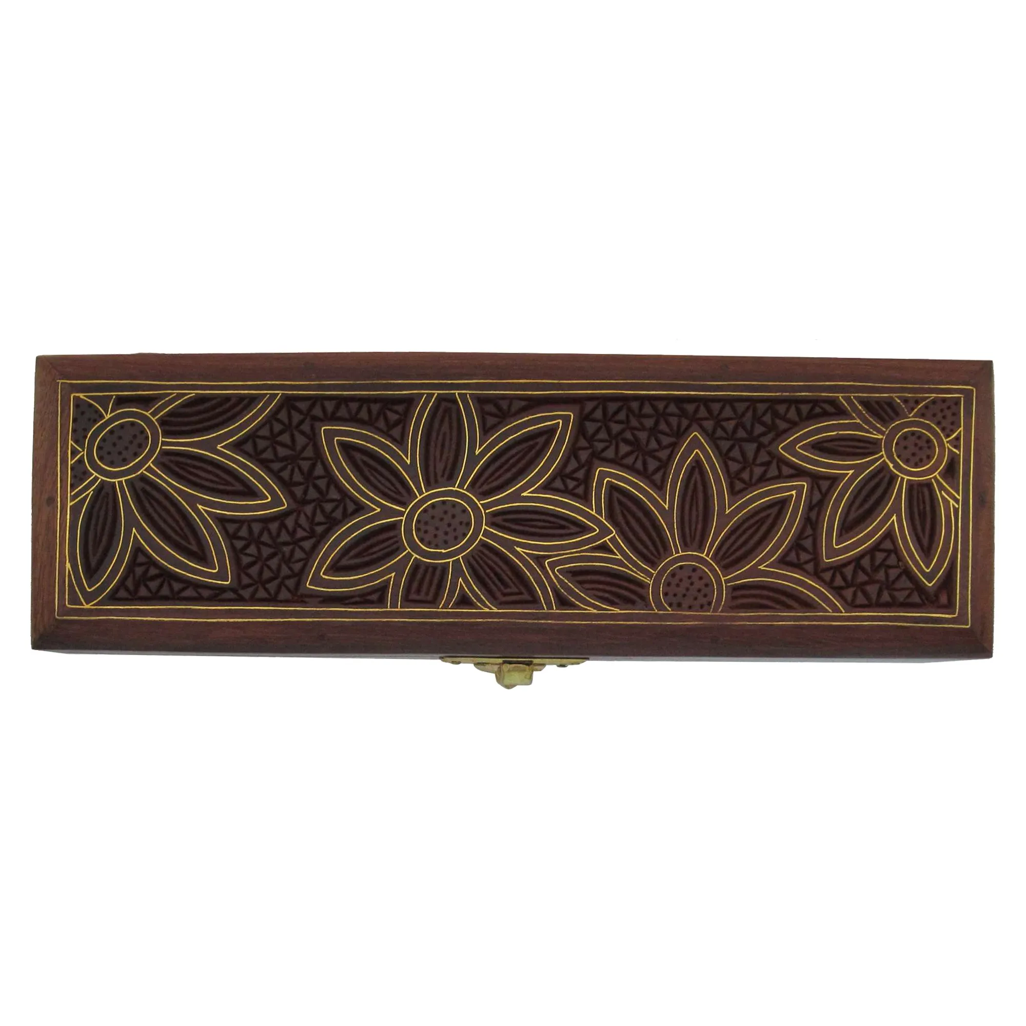 Shalinindia Handmade Indian Wood Jewelry Box - Jewelry Box for Girls and Ladies - Gifts for Girlfriend