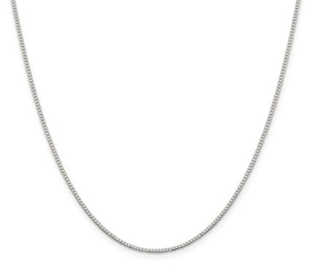 Silver Box Chain 20"