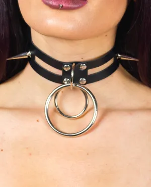 SLIM DOUBLE RING COLLAR