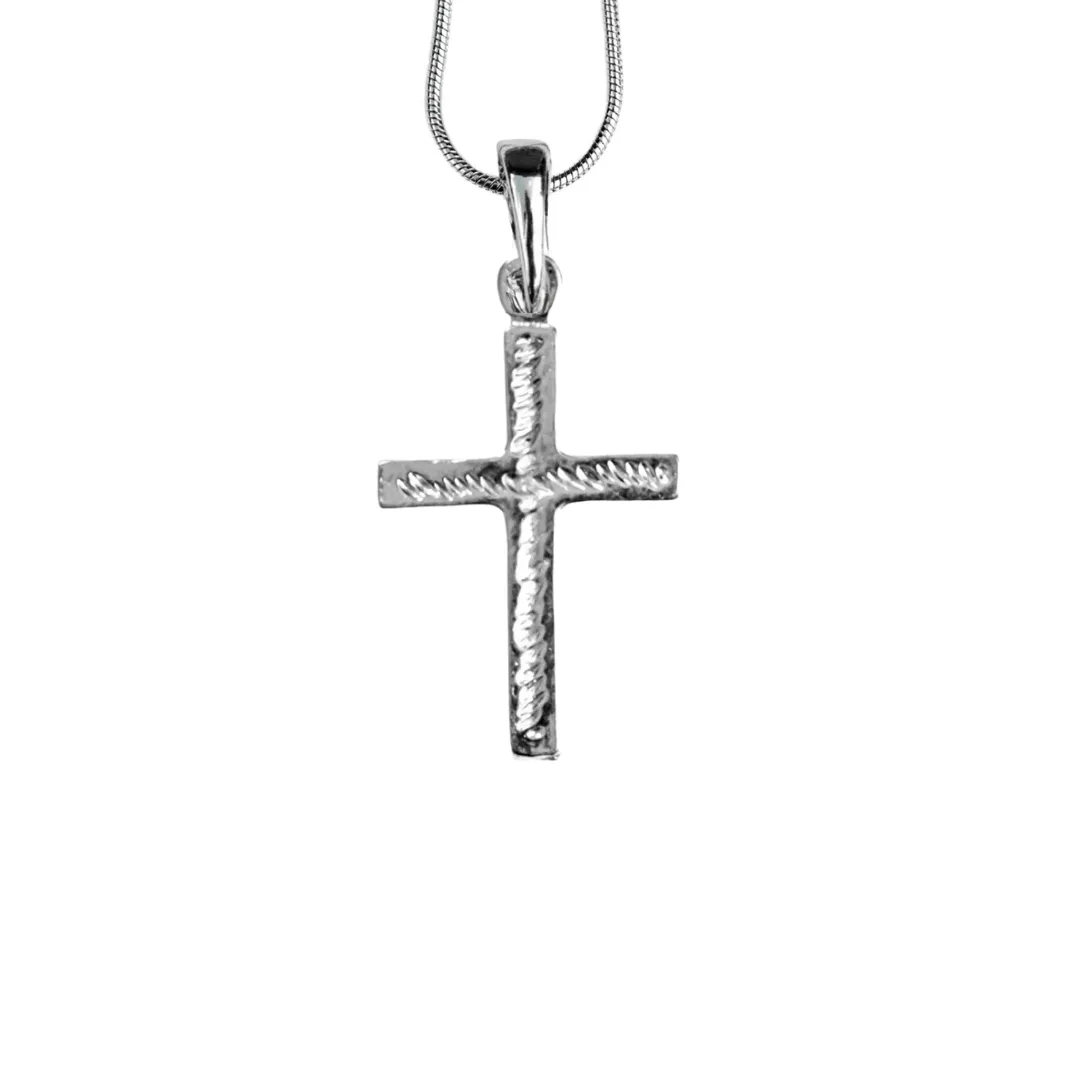 Small Cross Jewelry Gifts -Small Cross Pendant - Necklaces - Earrings - Keychain