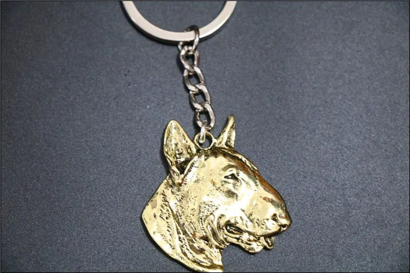 Special Bull Terrier necklaces and keychains