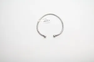 Sterling Silver Bangle Bracelet (22.3 Grams)