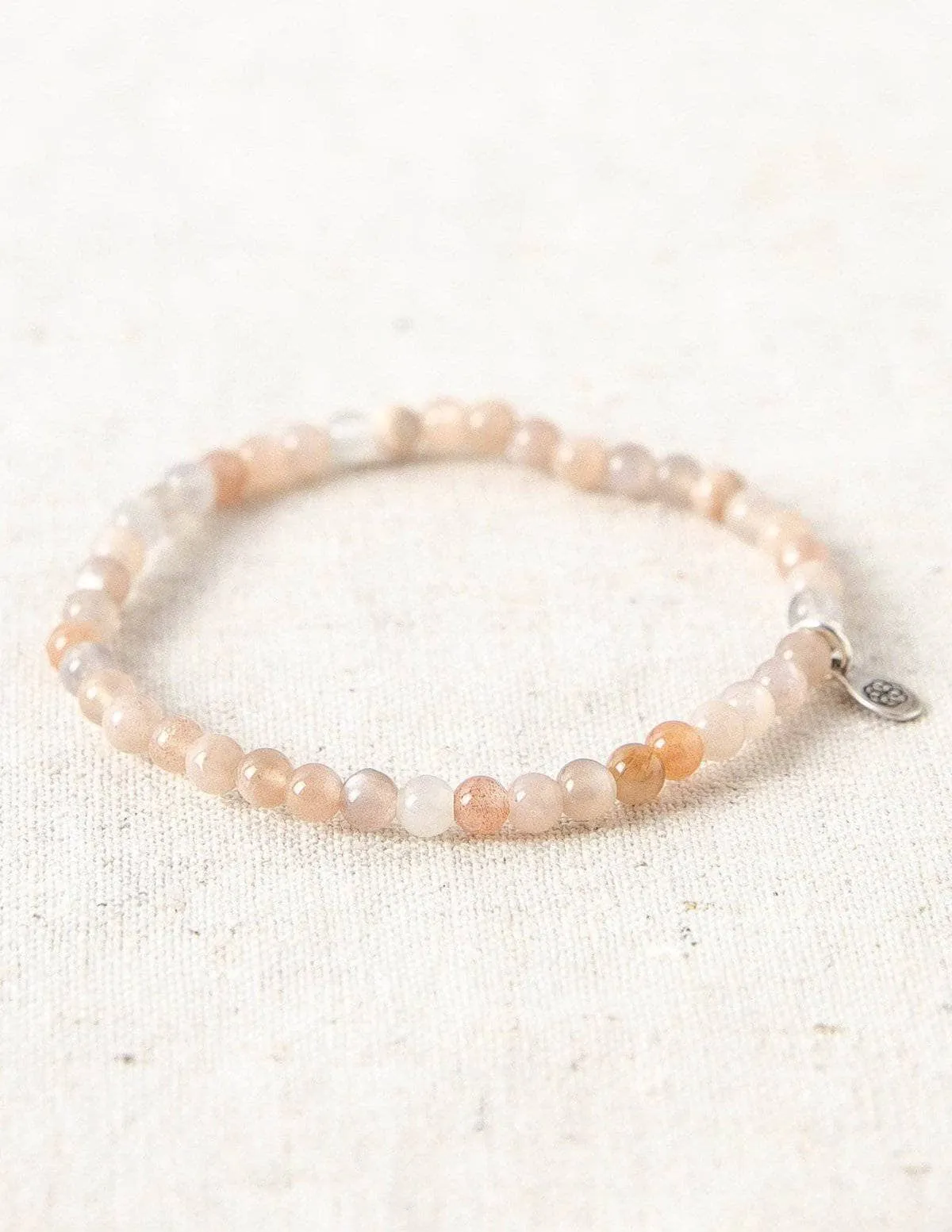 Sunstone Mini Gemstone Bracelet