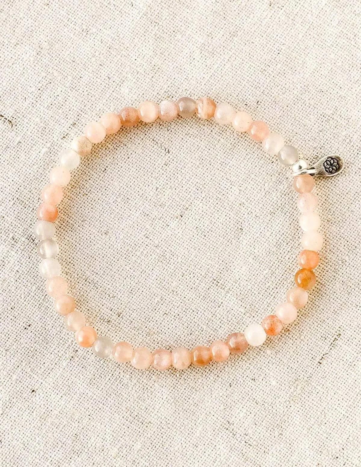 Sunstone Mini Gemstone Bracelet