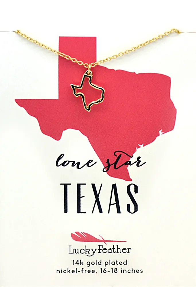 Texas State Necklace