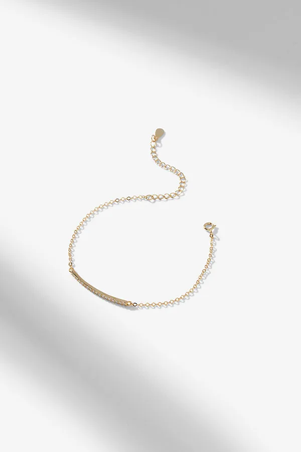 Thread Bracelet :: Gold