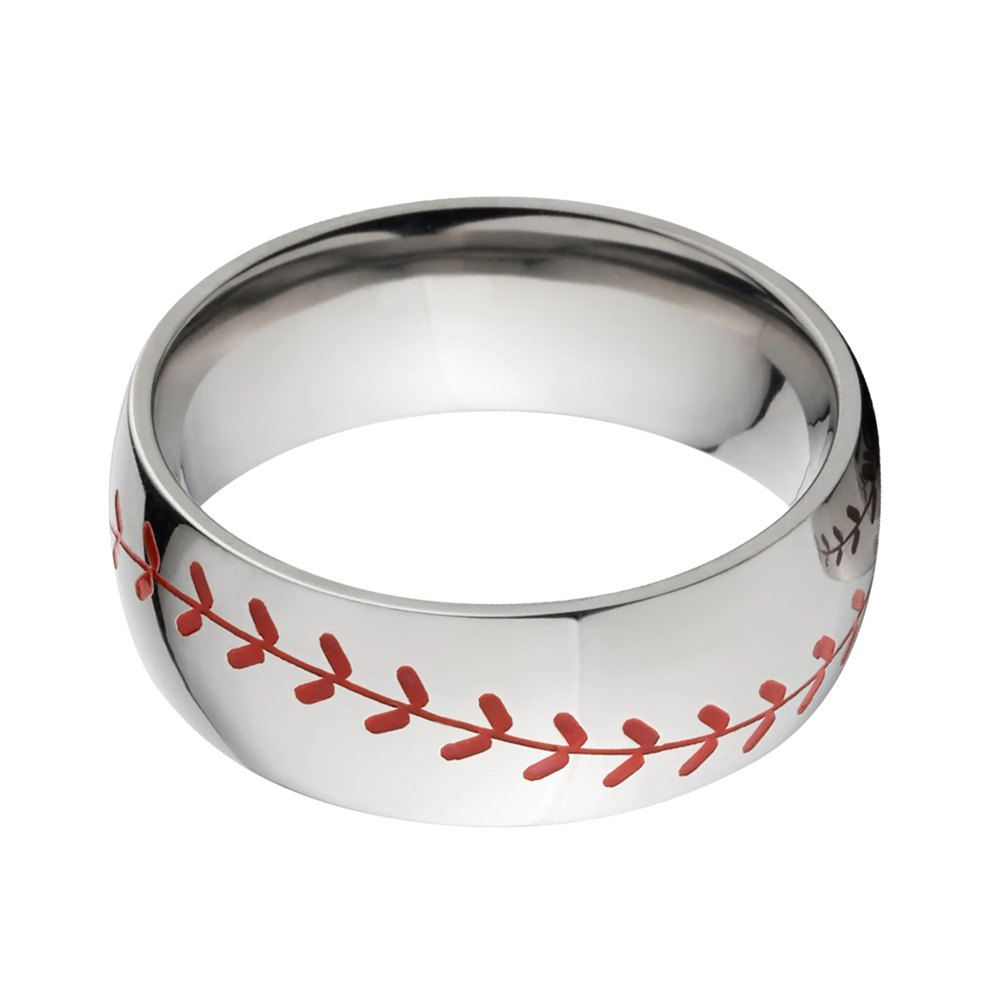 Titanium Baseball Ring - Men's Rings