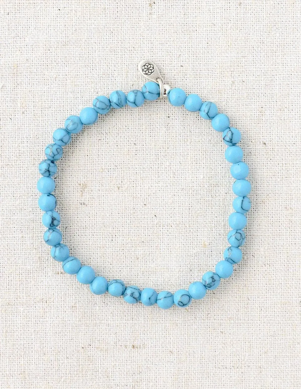 Turquoise Howlite Mini Gemstone Bracelet