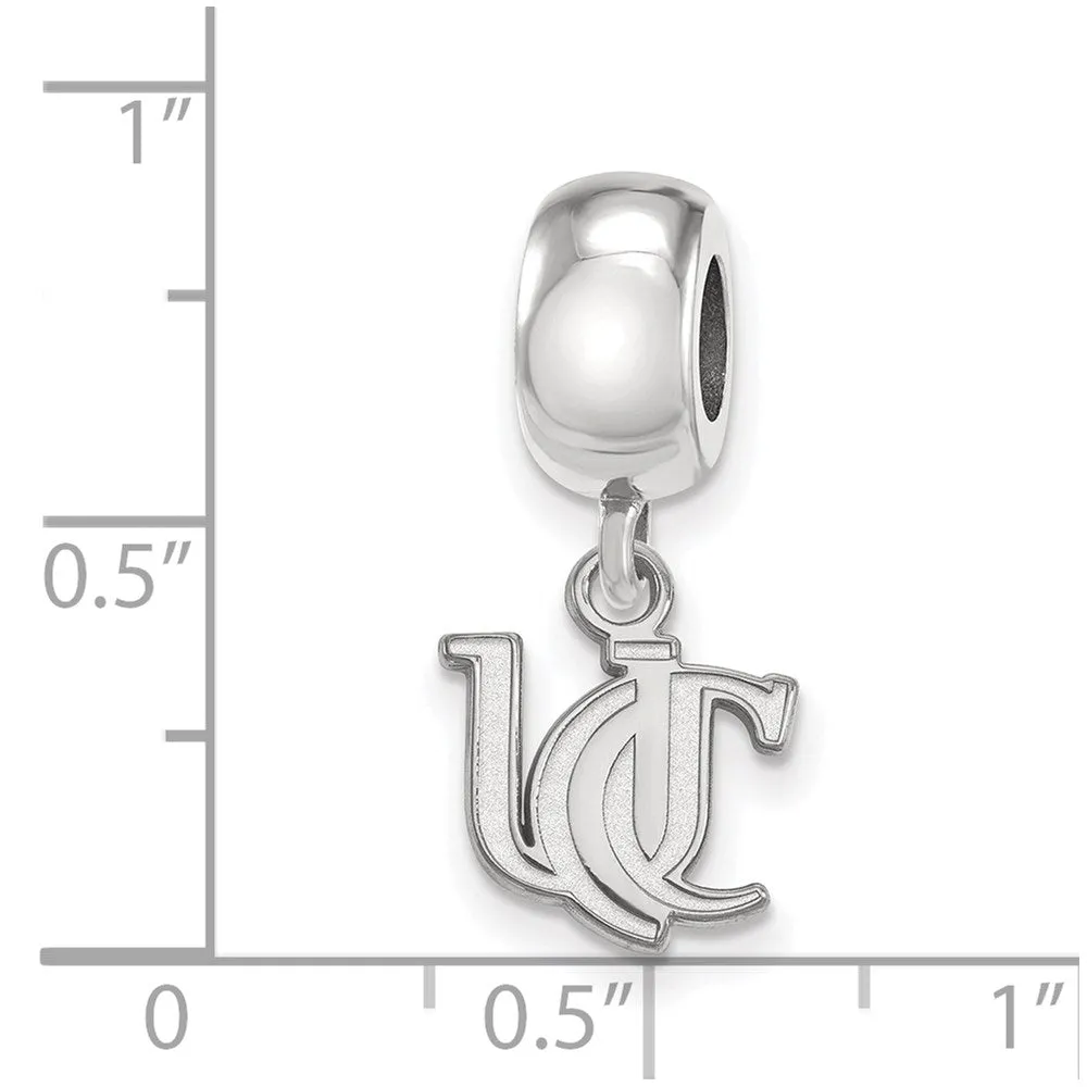 University of Cincinnati Xs Charm Dangle Bead Charm Charm Bead in Sterling Silver