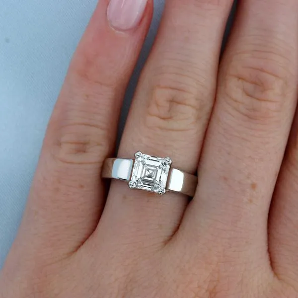 Wide Platinum Solitaire