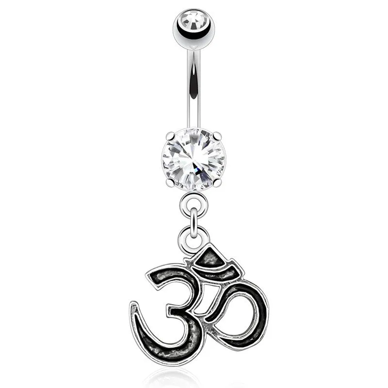 Yogi's Sacred OM Mantra Belly Bar