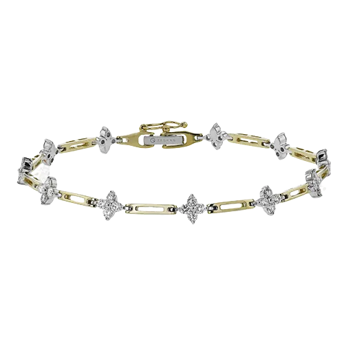 ZB876-Y Bracelet in 14k Gold with Diamonds