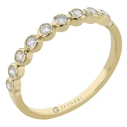 ZR2307-Y Right Hand Ring in 14k Gold with Diamonds